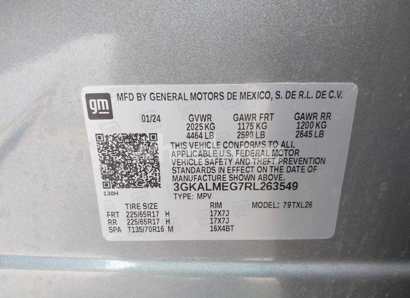 Photo 9 of 2024 Gmc Terrain FWD SLE (VIN 3GKALMEG7RL263549)