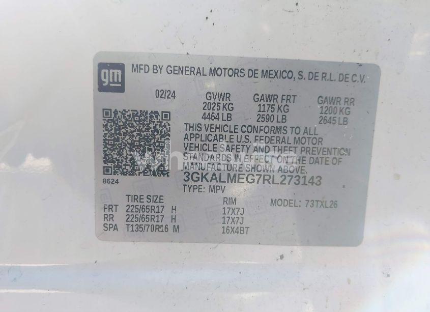 Photo 9 of 2024 Gmc Terrain FWD SLE (VIN 3GKALMEG7RL273143)