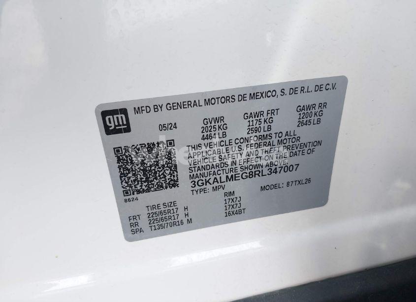 Photo 9 of 2024 Gmc Terrain FWD SLE (VIN 3GKALMEG8RL347007)