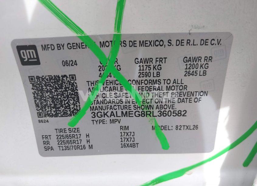 Photo 9 of 2024 Gmc Terrain FWD SLE (VIN 3GKALMEG8RL360582)