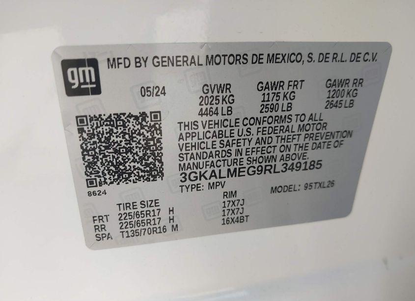 Photo 9 of 2024 Gmc Terrain FWD SLE (VIN 3GKALMEG9RL349185)