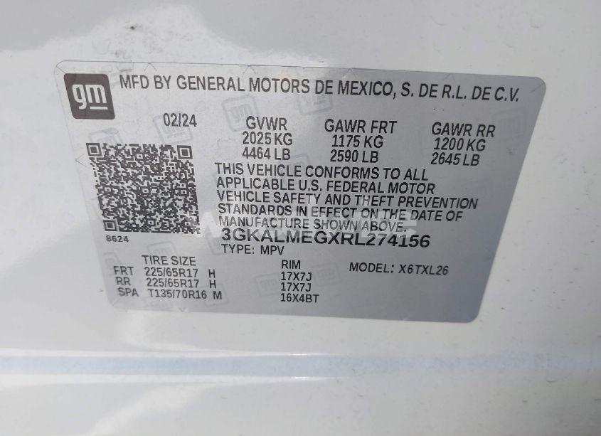 Photo 9 of 2024 Gmc Terrain FWD SLE (VIN 3GKALMEGXRL274156)