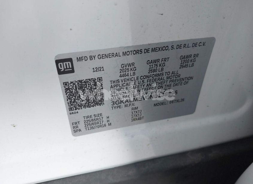 Photo 9 of 2022 Gmc Terrain FWD SLE (VIN 3GKALMEV0NL138496)