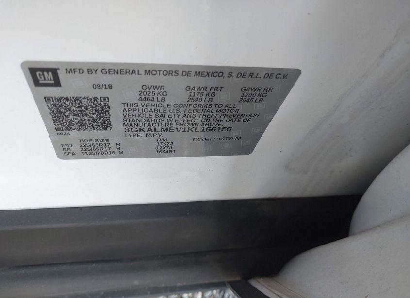 Photo 9 of 2019 Gmc Terrain SLE (VIN 3GKALMEV1KL166156)