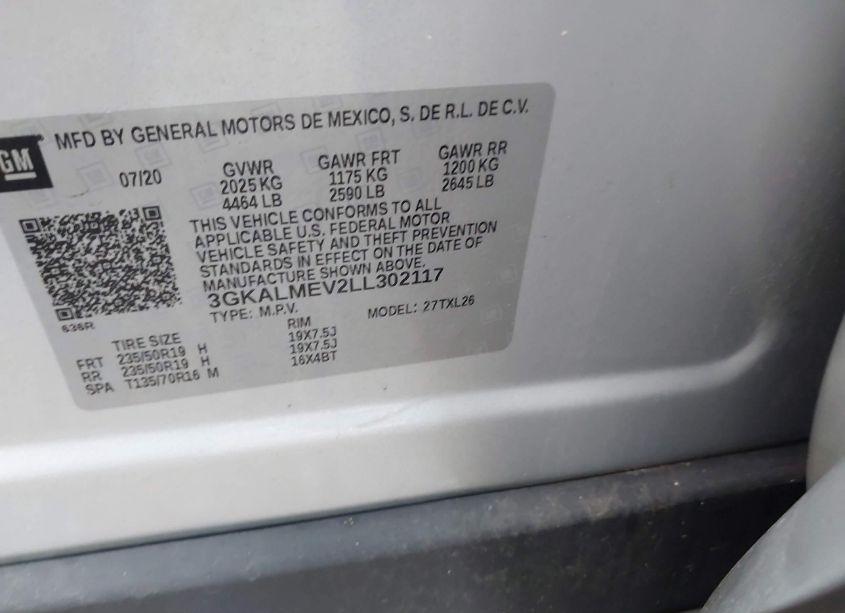 Photo 9 of 2020 Gmc Terrain FWD SLE (VIN 3GKALMEV2LL302117)