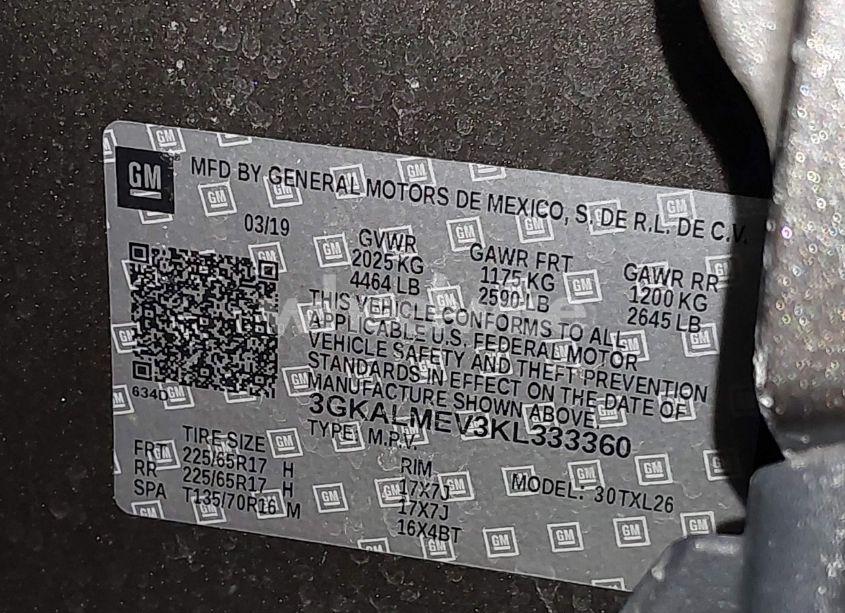 Photo 9 of 2019 Gmc Terrain SLE (VIN 3GKALMEV3KL333360)