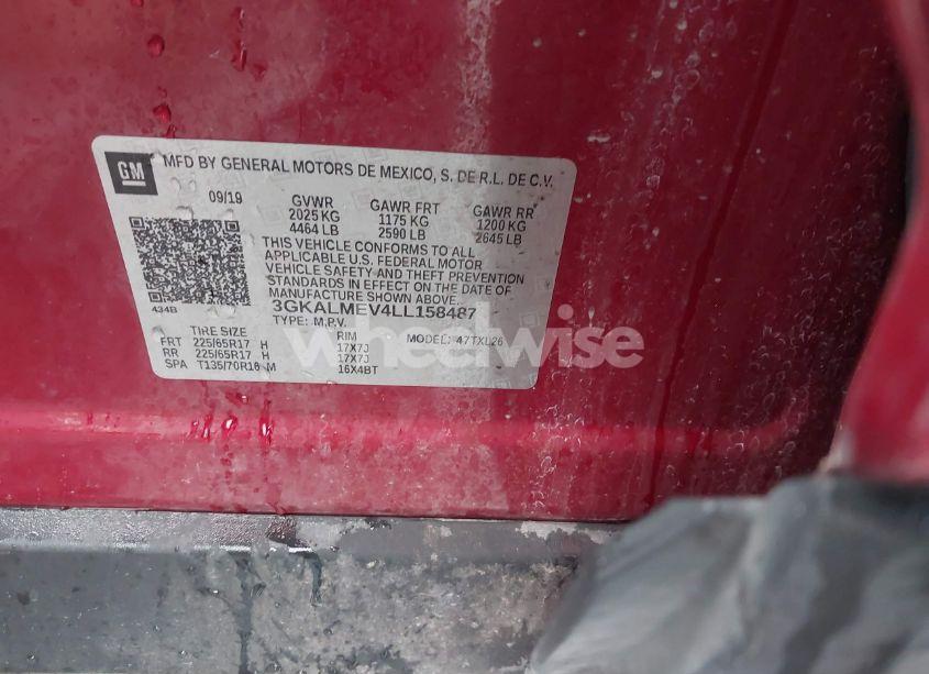 Photo 9 of 2020 Gmc Terrain FWD SLE (VIN 3GKALMEV4LL158487)