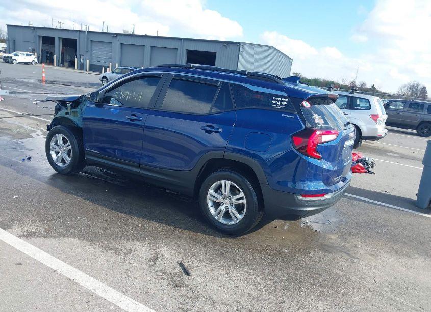 Photo 3 of 2022 Gmc Terrain FWD SLE (VIN 3GKALMEV4NL143328)