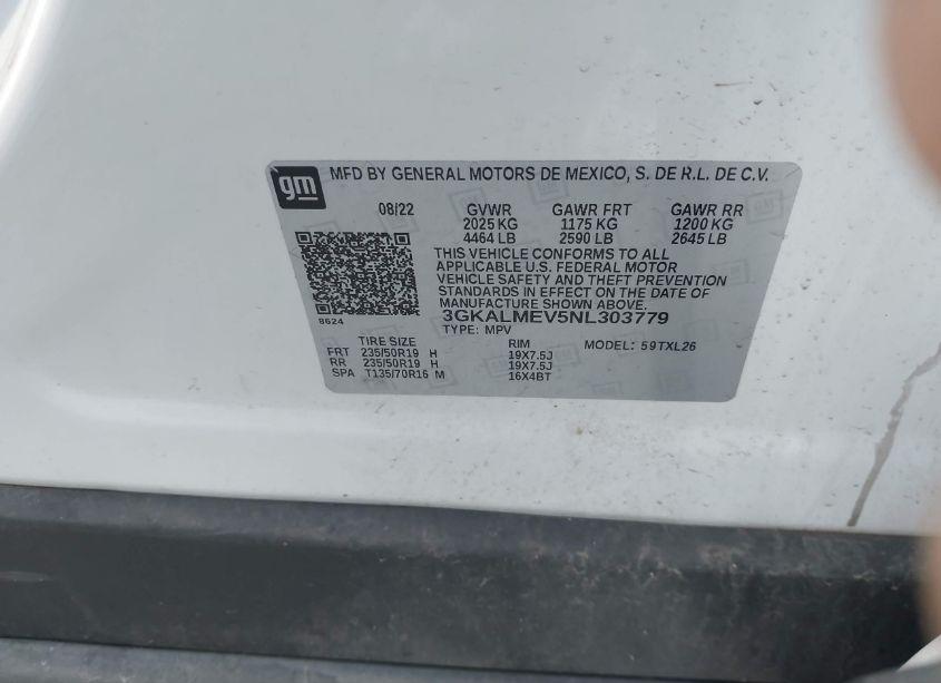 Photo 9 of 2022 Gmc Terrain FWD SLE (VIN 3GKALMEV5NL303779)