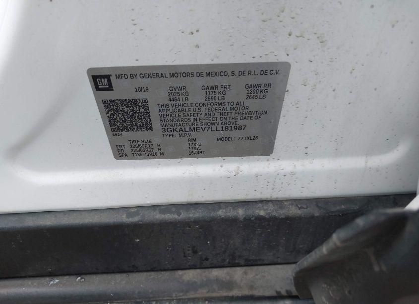 Photo 9 of 2020 Gmc Terrain FWD SLE (VIN 3GKALMEV7LL181987)