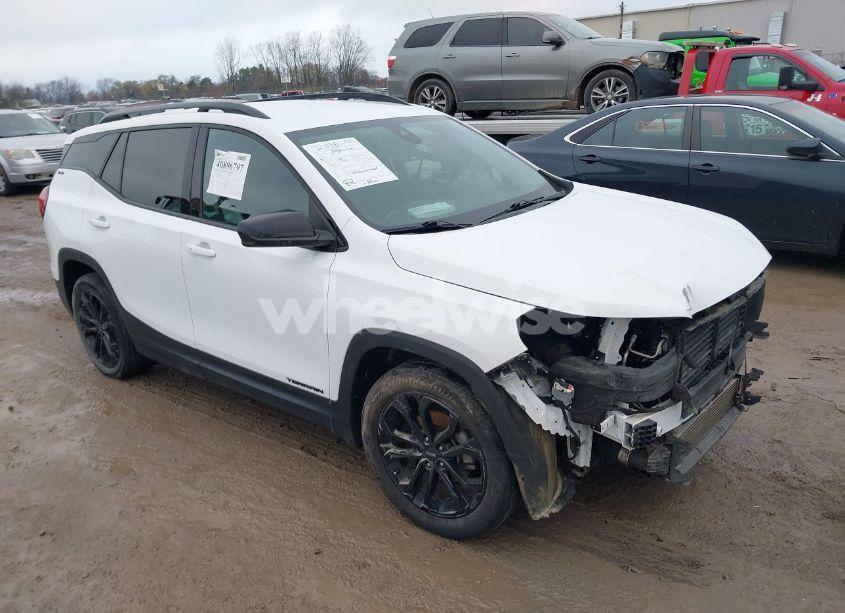 2021 Gmc Terrain FWD SLE (VIN 3GKALMEV7ML386078) main photo