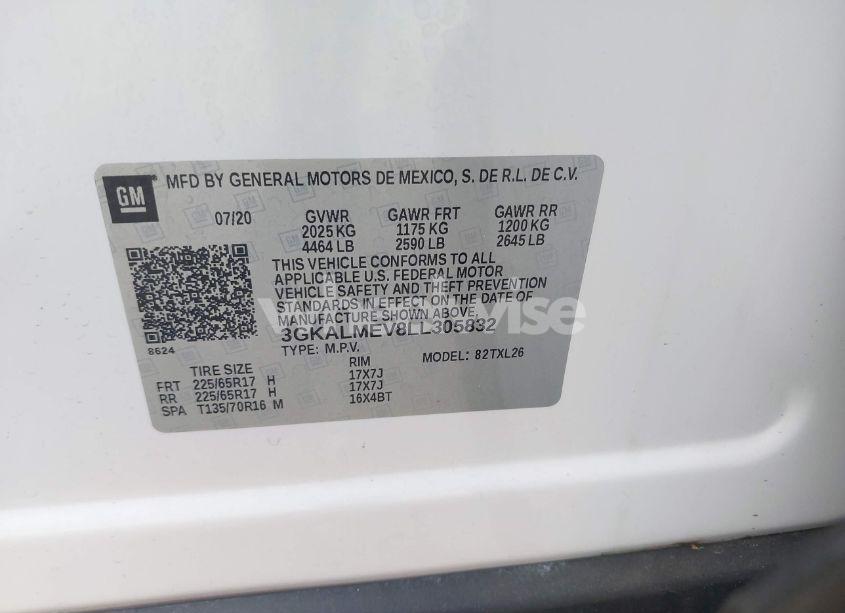 Photo 9 of 2020 Gmc Terrain FWD SLE (VIN 3GKALMEV8LL305832)