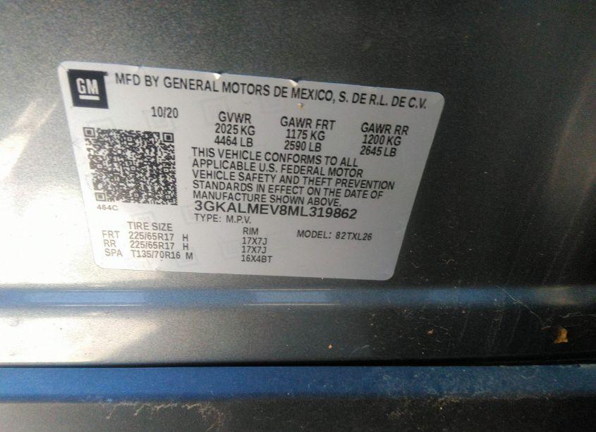 Photo 9 of 2021 Gmc Terrain FWD SLE (VIN 3GKALMEV8ML319862)