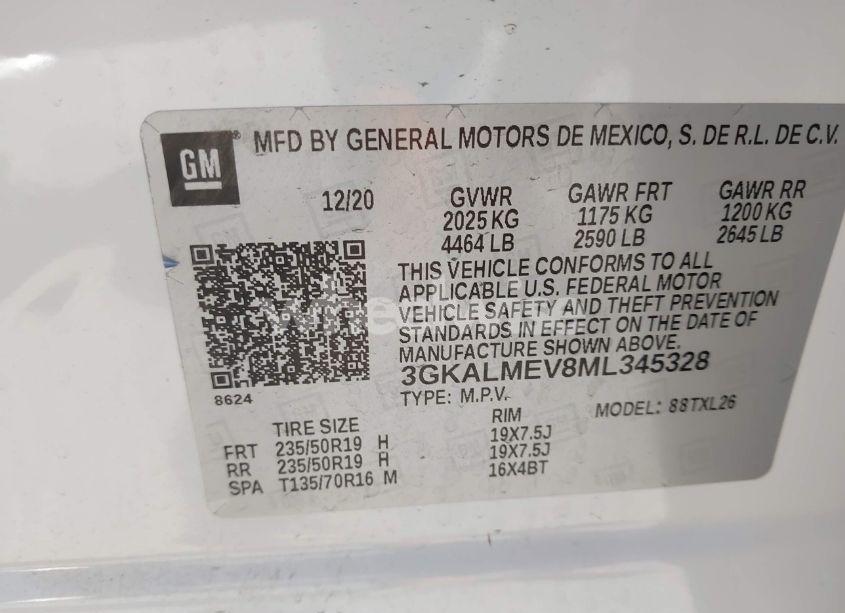 Photo 9 of 2021 Gmc Terrain FWD SLE (VIN 3GKALMEV8ML345328)