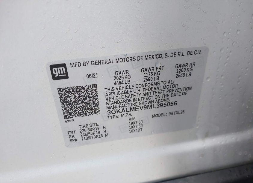 Photo 9 of 2021 Gmc Terrain FWD SLE (VIN 3GKALMEV9ML395056)