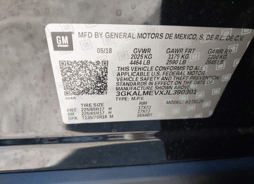 Photo 9 of 2018 Gmc Terrain SLE (VIN 3GKALMEVXJL390301)