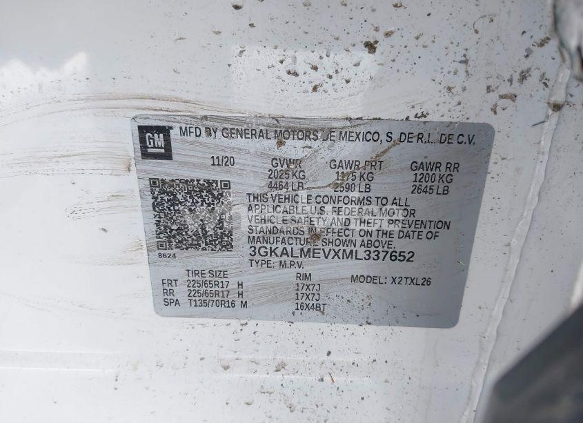 Photo 9 of 2021 Gmc Terrain FWD SLE (VIN 3GKALMEVXML337652)