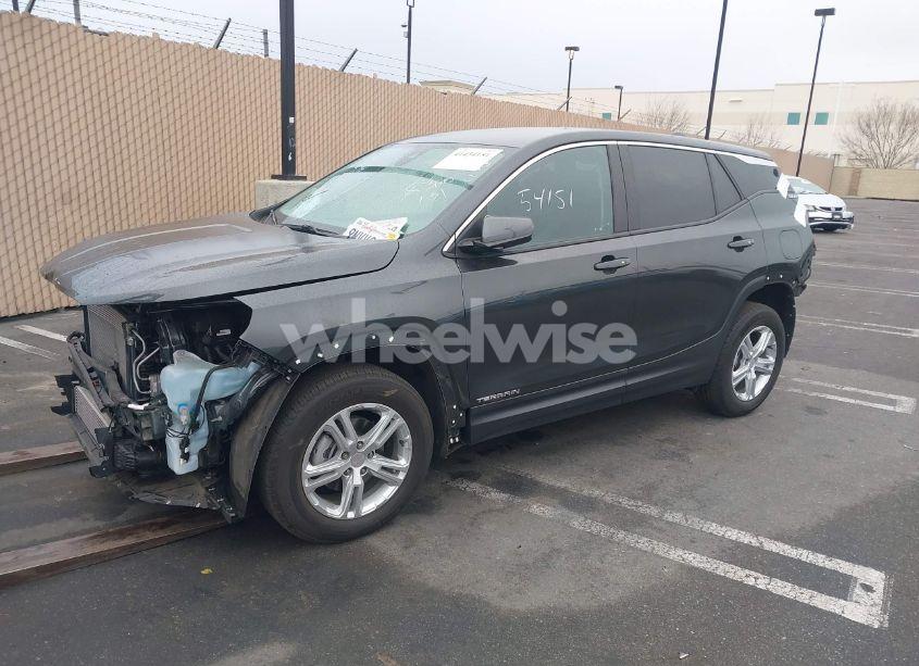 Photo 2 of 2021 Gmc Terrain FWD SLE (VIN 3GKALMEVXML387144)