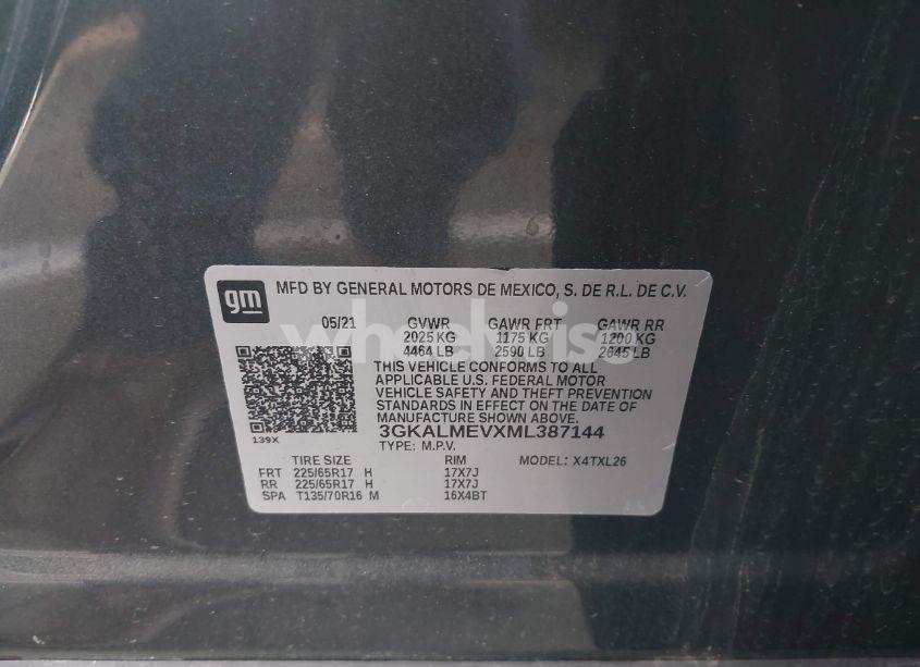 Photo 9 of 2021 Gmc Terrain FWD SLE (VIN 3GKALMEVXML387144)