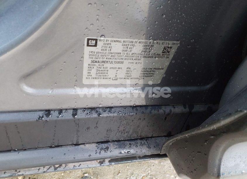 Photo 9 of 2018 Gmc Terrain SLE (VIN 3GKALMEX7JL150656)