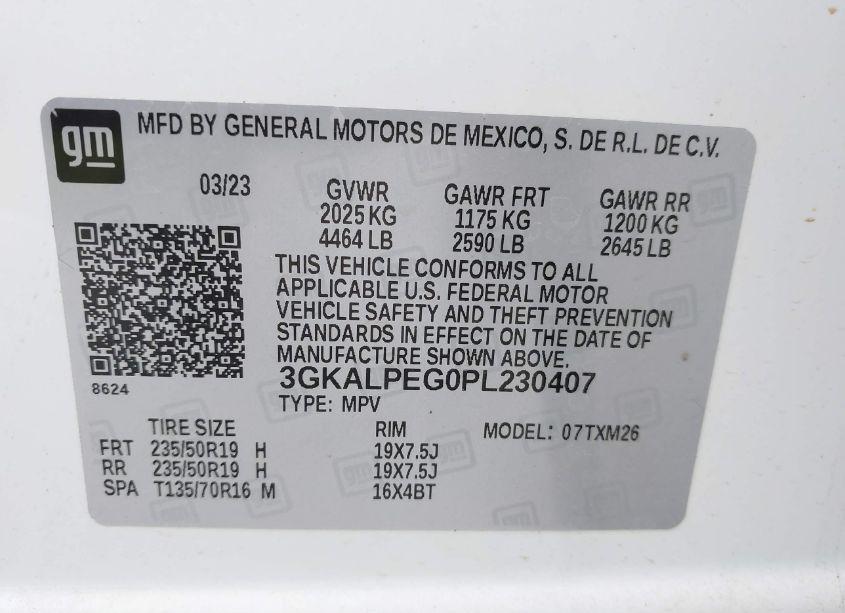 Photo 9 of 2023 Gmc Terrain FWD SLT (VIN 3GKALPEG0PL230407)