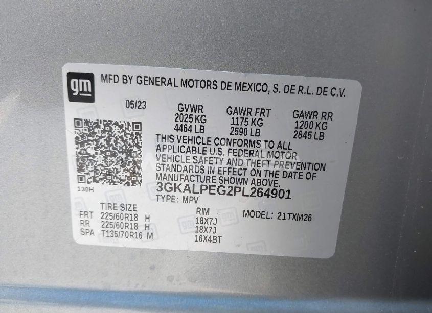 Photo 9 of 2023 Gmc Terrain FWD SLT (VIN 3GKALPEG2PL264901)