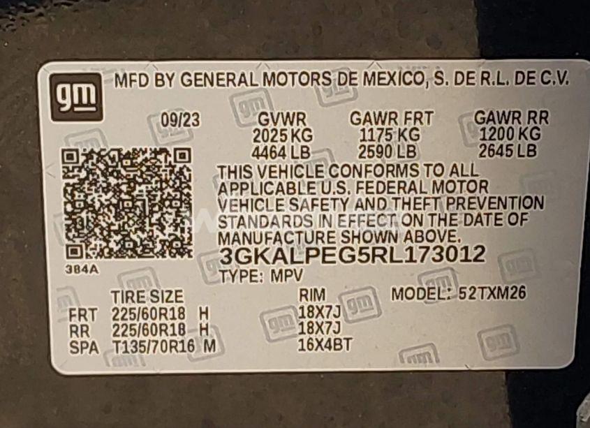 Photo 8 of 2024 Gmc Terrain FWD SLT (VIN 3GKALPEG5RL173012)