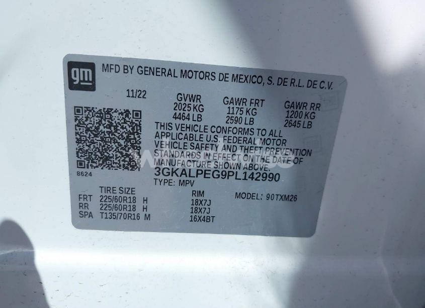 Photo 9 of 2023 Gmc Terrain FWD SLT (VIN 3GKALPEG9PL142990)