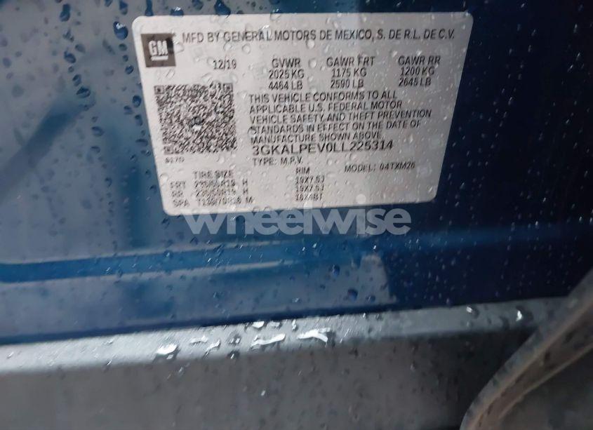 Photo 9 of 2020 Gmc Terrain FWD SLT (VIN 3GKALPEV0LL225314)