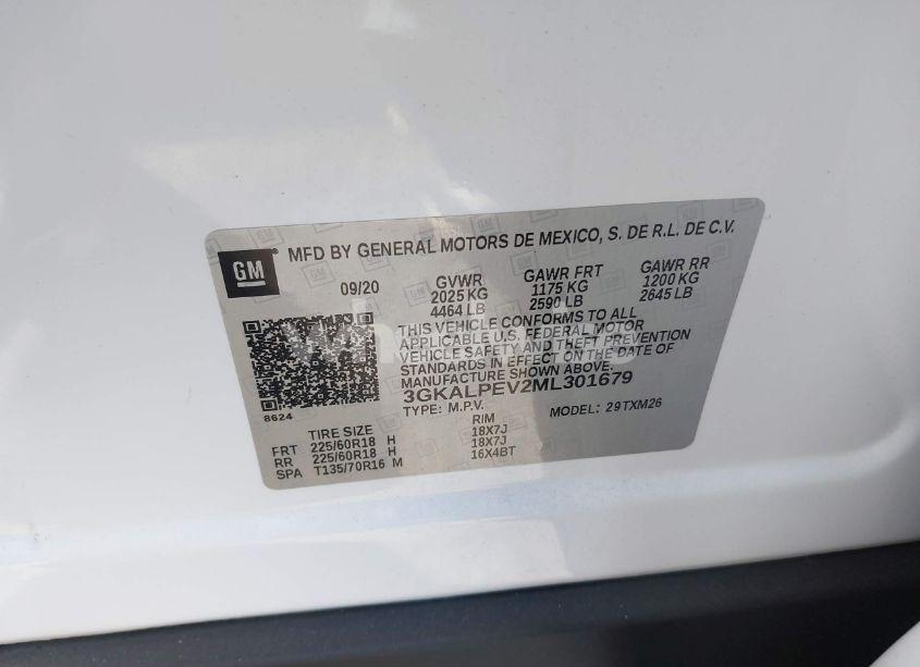 Photo 9 of 2021 Gmc Terrain FWD SLT (VIN 3GKALPEV2ML301679)