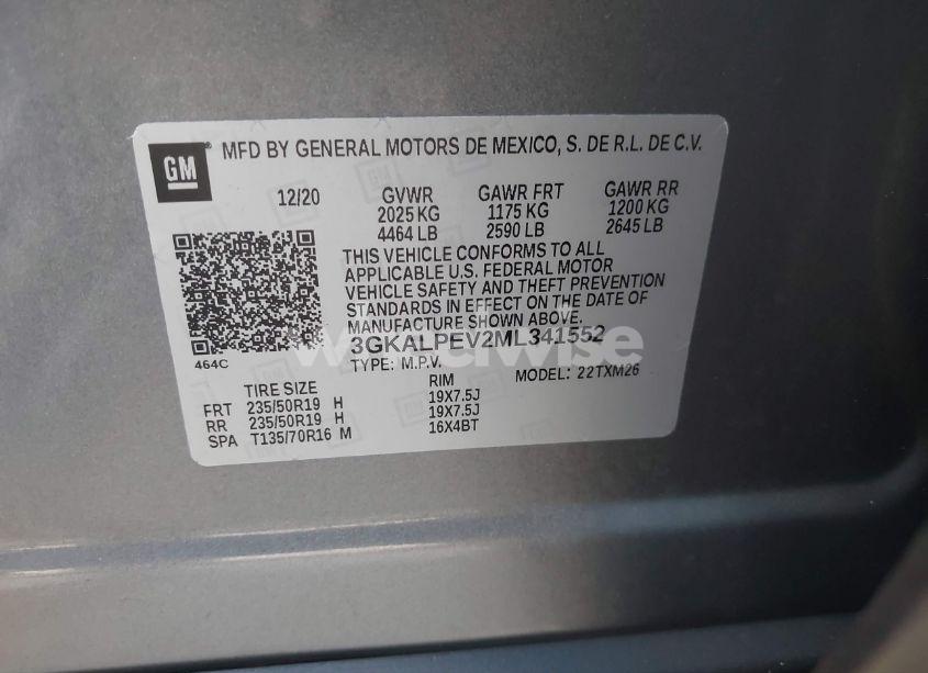 Photo 9 of 2021 Gmc Terrain FWD SLT (VIN 3GKALPEV2ML341552)