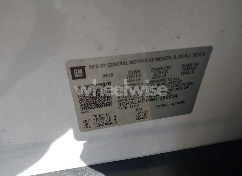 Photo 9 of 2019 Gmc Terrain SLT (VIN 3GKALPEV4KL183034)