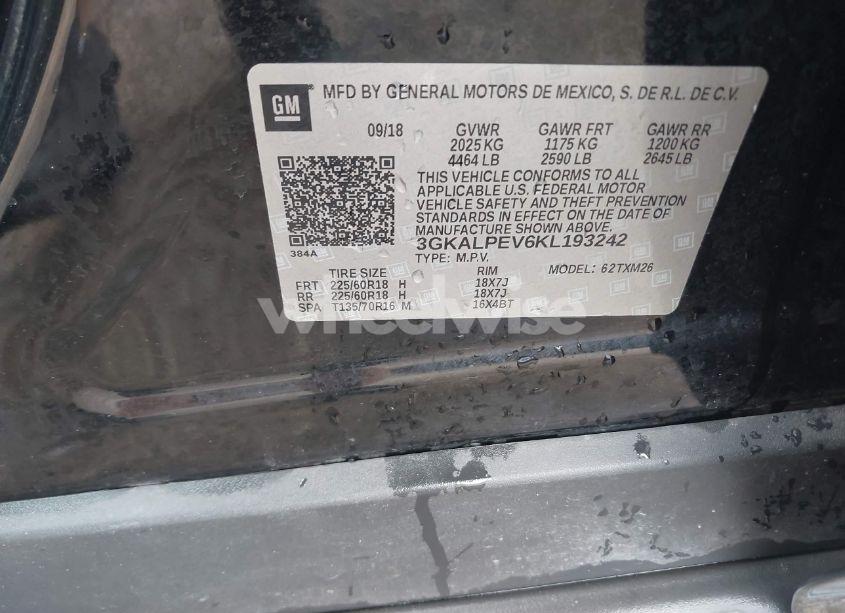 Photo 9 of 2019 Gmc Terrain SLT (VIN 3GKALPEV6KL193242)