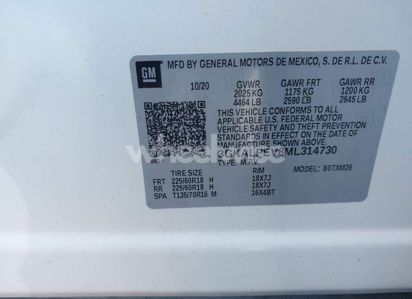 Photo 9 of 2021 Gmc Terrain FWD SLT (VIN 3GKALPEV8ML314730)