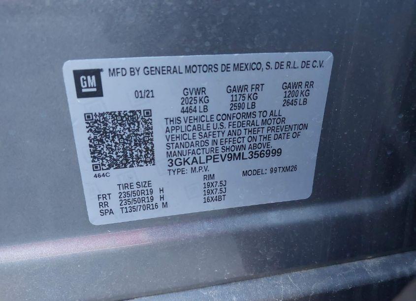 Photo 9 of 2021 Gmc Terrain FWD SLT (VIN 3GKALPEV9ML356999)