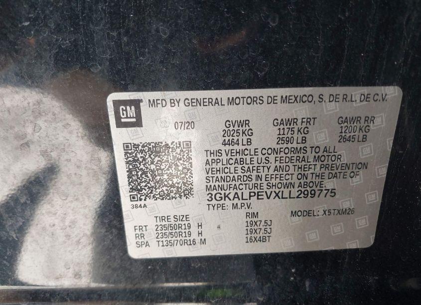 Photo 9 of 2020 Gmc Terrain FWD SLT (VIN 3GKALPEVXLL299775)