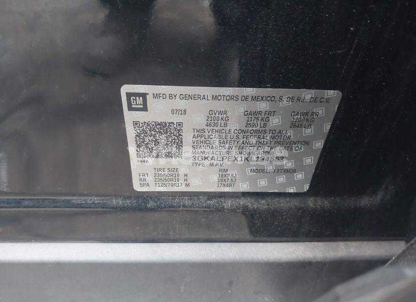 Photo 9 of 2019 Gmc Terrain SLT (VIN 3GKALPEX1KL134553)