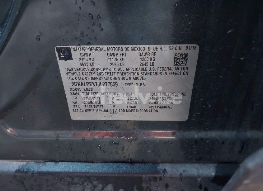 Photo 9 of 2018 Gmc Terrain SLT (VIN 3GKALPEX7JL277859)