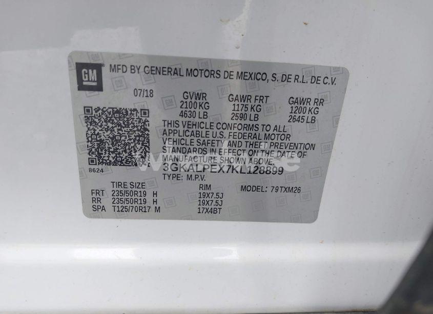 Photo 9 of 2019 Gmc Terrain SLT (VIN 3GKALPEX7KL128899)