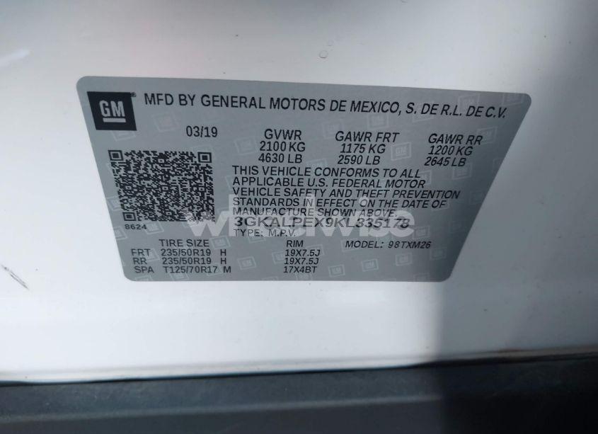 Photo 9 of 2019 Gmc Terrain SLT (VIN 3GKALPEX9KL335178)