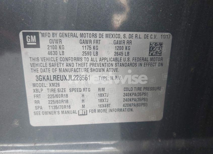 Photo 9 of 2018 Gmc Terrain SLT DIESEL (VIN 3GKALREUXJL228561)