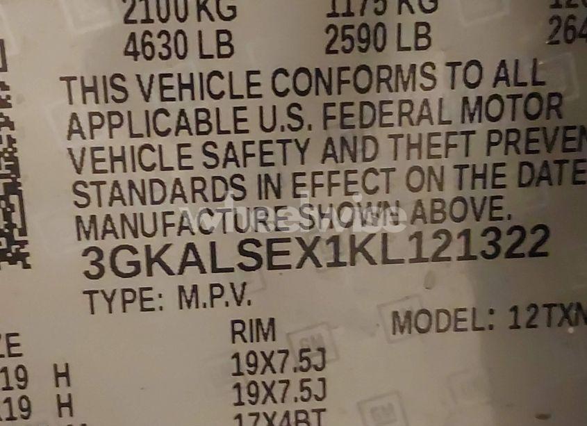 Photo 9 of 2019 Gmc Terrain DENALI (VIN 3GKALSEX1KL121322)