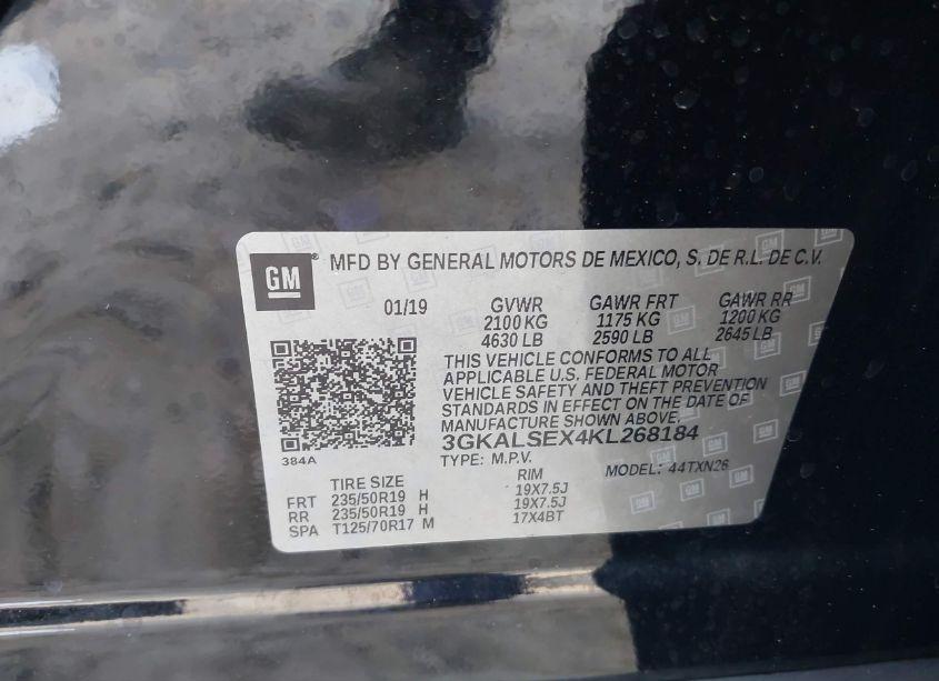 Photo 9 of 2019 Gmc Terrain DENALI (VIN 3GKALSEX4KL268184)