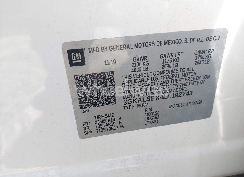 Photo 9 of 2020 Gmc Terrain FWD DENALI (VIN 3GKALSEX4LL192743)