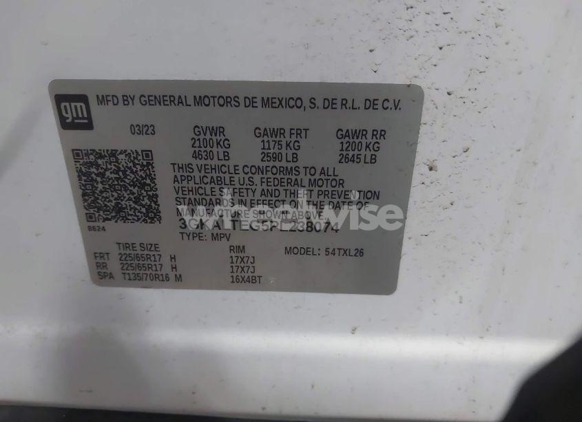 Photo 9 of 2023 Gmc Terrain AWD SLE (VIN 3GKALTEG5PL238074)