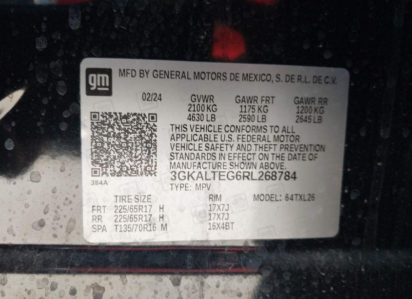 Photo 9 of 2024 Gmc Terrain AWD SLE (VIN 3GKALTEG6RL268784)