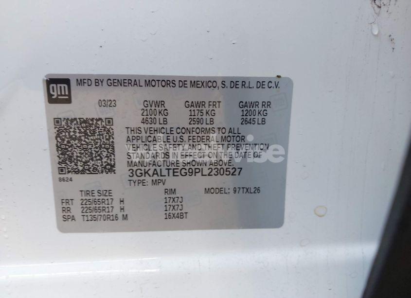 Photo 9 of 2023 Gmc Terrain AWD SLE (VIN 3GKALTEG9PL230527)