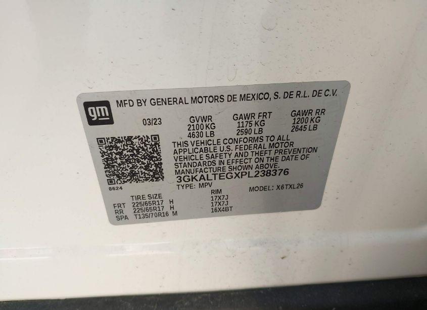 Photo 9 of 2023 Gmc Terrain AWD SLE (VIN 3GKALTEGXPL238376)