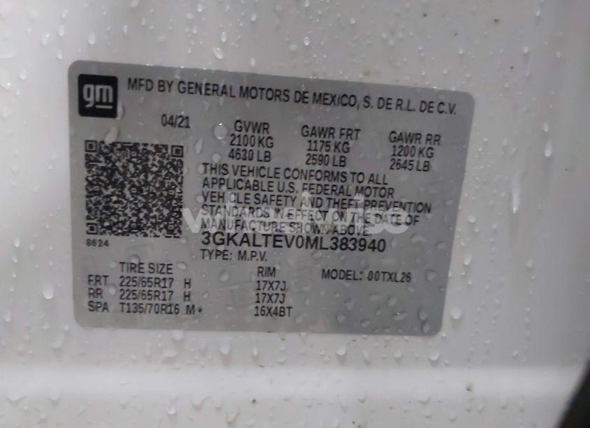 Photo 9 of 2021 Gmc Terrain AWD SLE (VIN 3GKALTEV0ML383940)