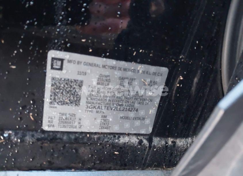 Photo 9 of 2020 Gmc Terrain AWD SLE (VIN 3GKALTEV2LL214274)